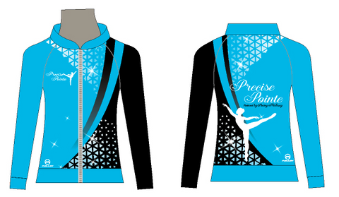 Precise Pointe Bomber Style Studio Top