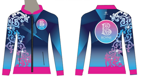 Boyne Academy Bomber Style Studio Top