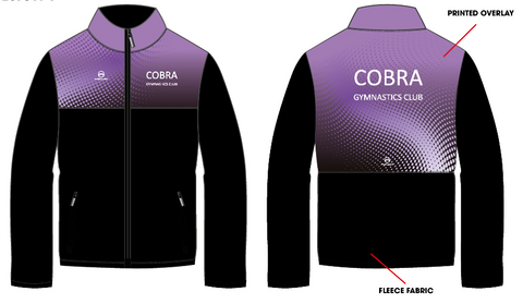 Cobra Gymnastics Club UNISEX Fleece Jacket