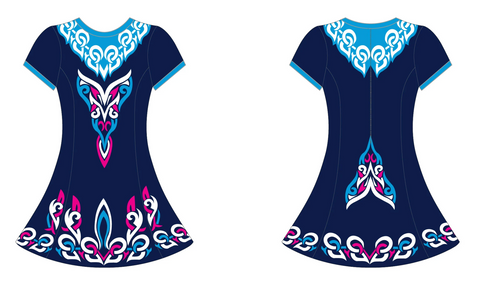 SRLT Short Sleeve Dance Dress