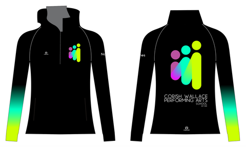 Corish Wallace Performing Arts Half Zip Tracksuit top