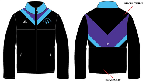 NEW Beara Gymnastics Club UNISEX Fleece Jacket MALE Design