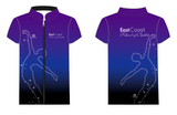 East Coast School Male Zip Jig top