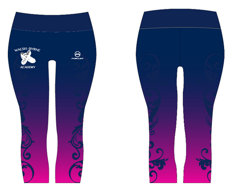 Walsh-Byrne Dance Academy 3/4 length Capri leggings