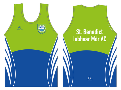 St Benedict Inbhear Mór AC UNISEX ATHLETIC COMPETITION SINGLET [REGULAR FIT]