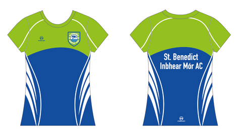 St Benedict Inbhear Mór AC LADIES FIT TRAINING T-SHIRT [SLIM FIT]