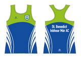 St Benedict Inbhear Mór AC LADIES ATHLETIC COMPETITION SINGLET [SLIM FIT]