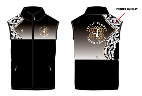 NEW Celtic Clover UNISEX Gilet