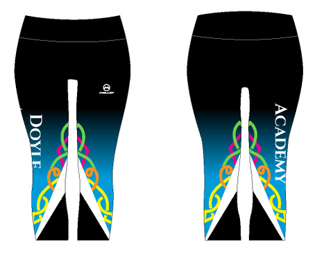 Doyle Academy 3/4 length Capri leggings
