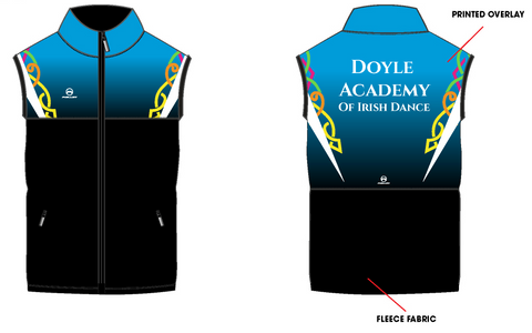 NEW Doyle Academy UNISEX Gilet
