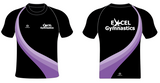 Excel Gymnastics UNISEX T-shirt - MALE Design