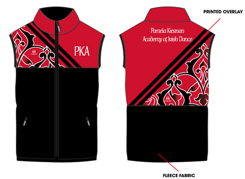 NEW The Pamela Kiernan Academy UNISEX Gilet