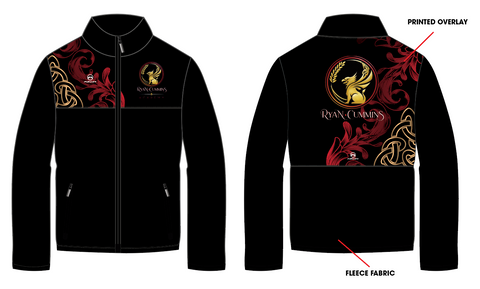 NEW Ryan Cummins Academy UNISEX Fleece Jacket