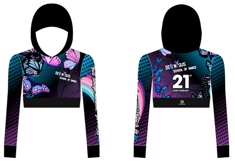 Dionysus Cropped Hoody ANNIVERSARY