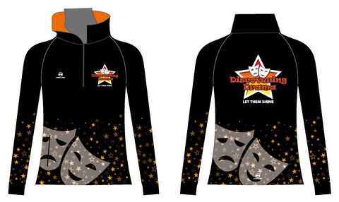 Discovering Drama Half Zip Tracksuit top