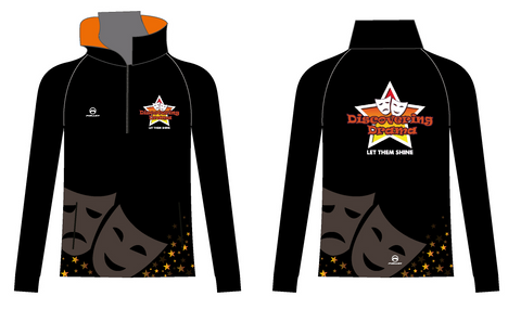 Discovering Drama Half Zip Male Tracksuit top