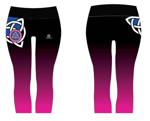 Erin Brown School 3/4 length Capri leggings