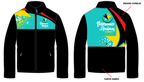 NEW Performance Academy UNISEX Fleece Jacket