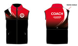 NEW Leader Gymnastics UNISEX Gilet ***COACH***