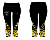 Three Crowns School 3/4 length Capri leggings