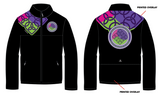 NEW Malone Baldwin Academy UNISEX Fleece Jacket - BLACK