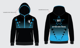 ⭐ NEW FOR 2026 ⭐ Rhythmic Dance Twirlers THE UNISEX FLEECE HOODY - MALE Design