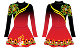 ⭐ NEW FOR 2026 ⭐ Scoil Rince Ni Anglais EXQUISITE Leotard and Skirt