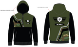 ⭐ NEW FOR 2026 ⭐ Force academy UNISEX FLEECE HOODY (RELAXED, ROOMY FIT)