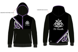 ⭐ NEW FOR 2026 ⭐ Scoil Rince Ni Haodh UNISEX FLEECE HOODY - MALE Design (RELAXED, ROOMY FIT)