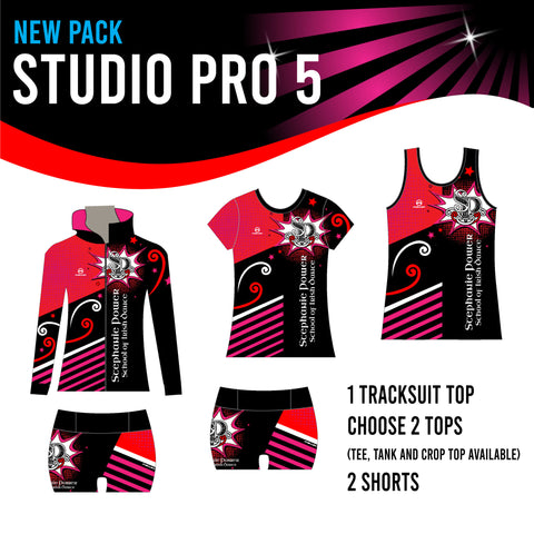 NEW Stephanie Power JUNIOR STUDIO PRO 5 Pack