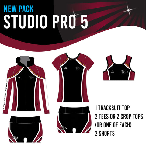 NEW Top Dance Studio STUDIO PRO 5 Pack
