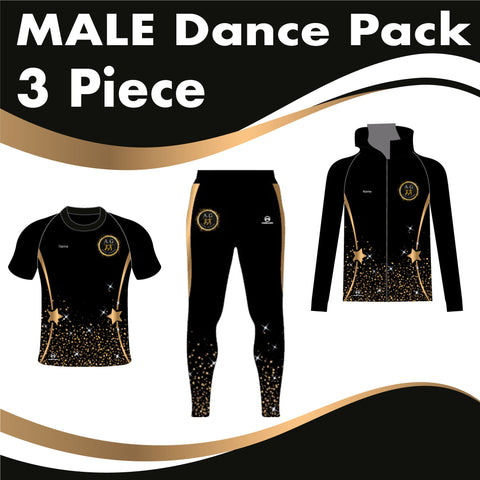 AG DANCE ACADEMY MALE 3 GARMENT DANCE PACK