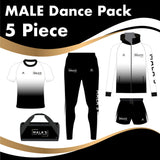 Mala's Stage School MALE 5 GARMENT ULTIMATE DANCE PACK