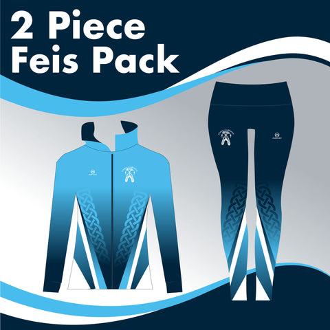 CELTIC COLLEENS 2 GARMENT IRISH DANCE PACK
