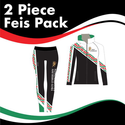 TROY O'HERLIHY 2 GARMENT IRISH DANCE PACK