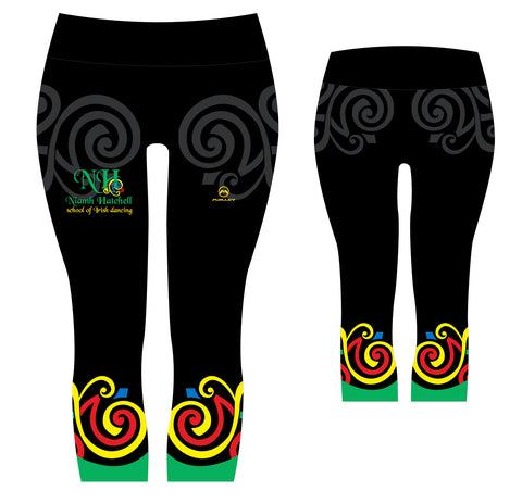 Niamh Hatchell 3/4 length Capri leggings