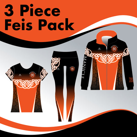 Manicle School 3 GARMENT IRISH DANCE PACK