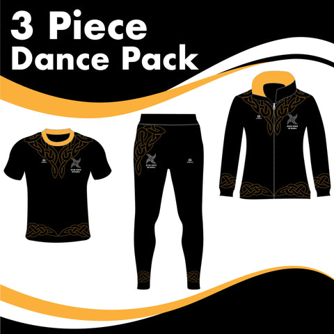 Scoil Rince De Barra MALE 3 GARMENT IRISH DANCE PACK