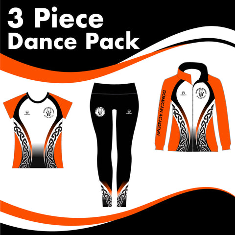 DOMICAN 3 GARMENT IRISH DANCE PACK