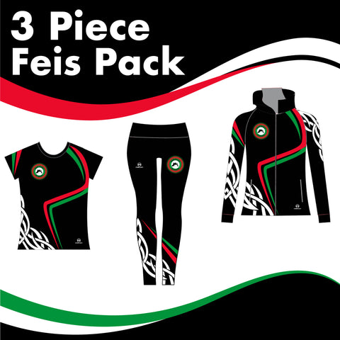 INISH DANCE ACADEMY 3 GARMENT IRISH DANCE PACK