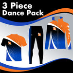 FUNKY FEET MALE 3 GARMENT DANCE PACK