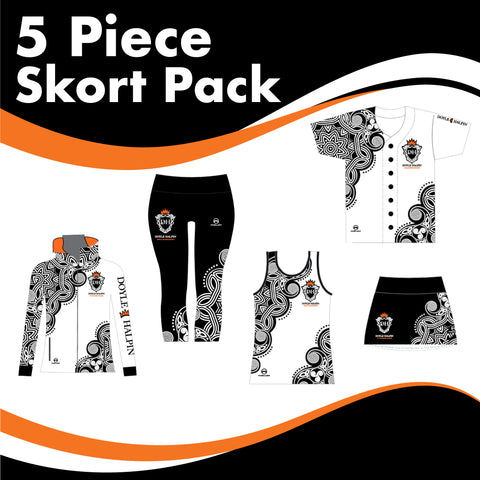 Doyle Halpin 5 GARMENT - SKORT - SUPER IRISH DANCE PACK