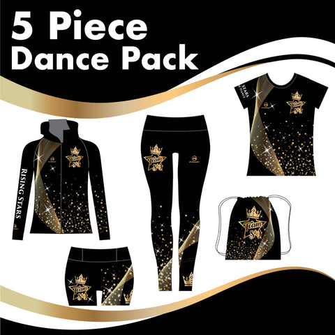 RISING STARS 5 GARMENT ULTIMATE DANCE PACK