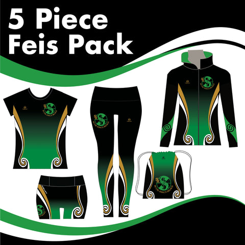 SCOIL RINCE SEOIGE 5 GARMENT ULTIMATE IRISH DANCE PACK