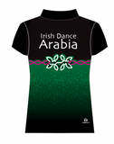 Irish Dance Arabia Zip Jig top