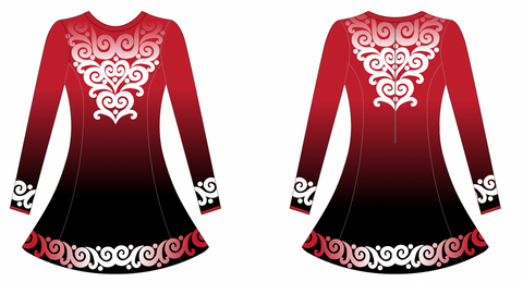 Smith McCarron Long Sleeve Dance Dress