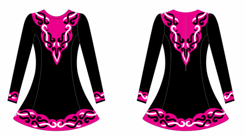 Lisa Kelly School Long Sleeve Dance Dress