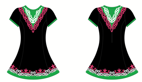 Orlagh Carty Academy Short Sleeve Dance Dress