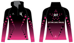 Rhythmic Dance Twirlers Half Zip Tracksuit top