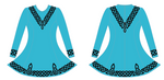 Dance Hall Long Sleeve Dance Dress